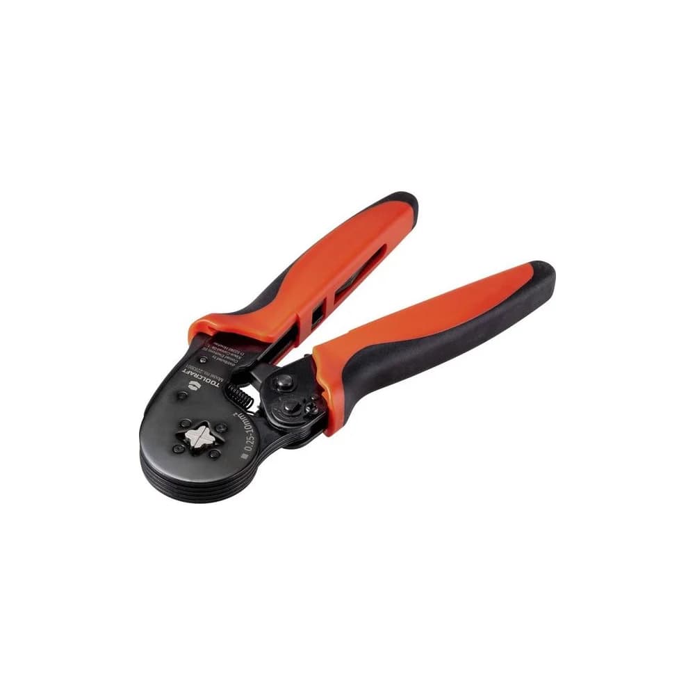 TOOLCRAFT TO-6851883 Crimpzange Aderendhülsen 0.25 bis 10 mm2