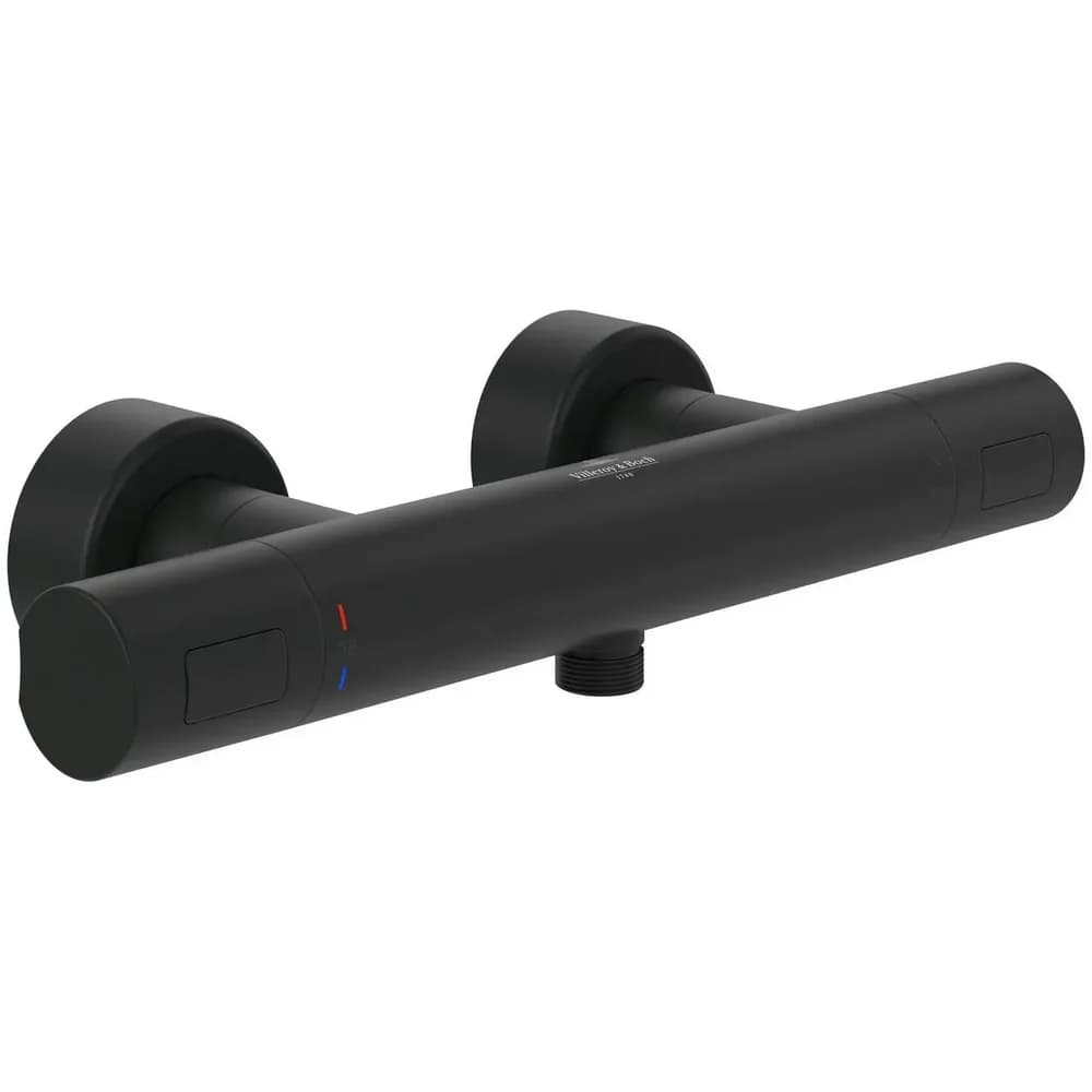 Villeroy & Boch Universal Taps & Fittings Thermostat, Badarmaturen, TVS000017000K5, matt black