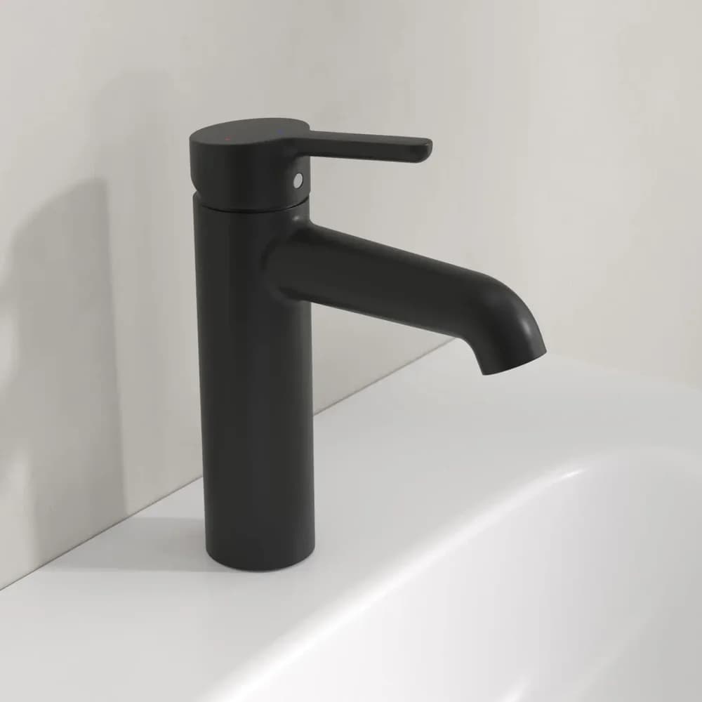 Villeroy & Boch TVW116002000K5 Einhebel-Waschtischarmatur Skyla - Schwarz