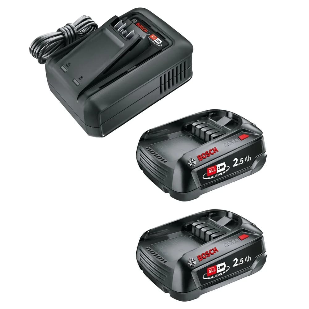 GARDENA Starter Kit QC AL 18V-44 2 x 2,5 Ah SoC