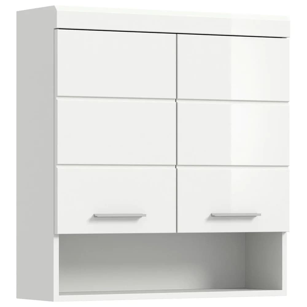 Hängschrank SCOUT Weiß Hochglanz ca. 74x79x24 cm
