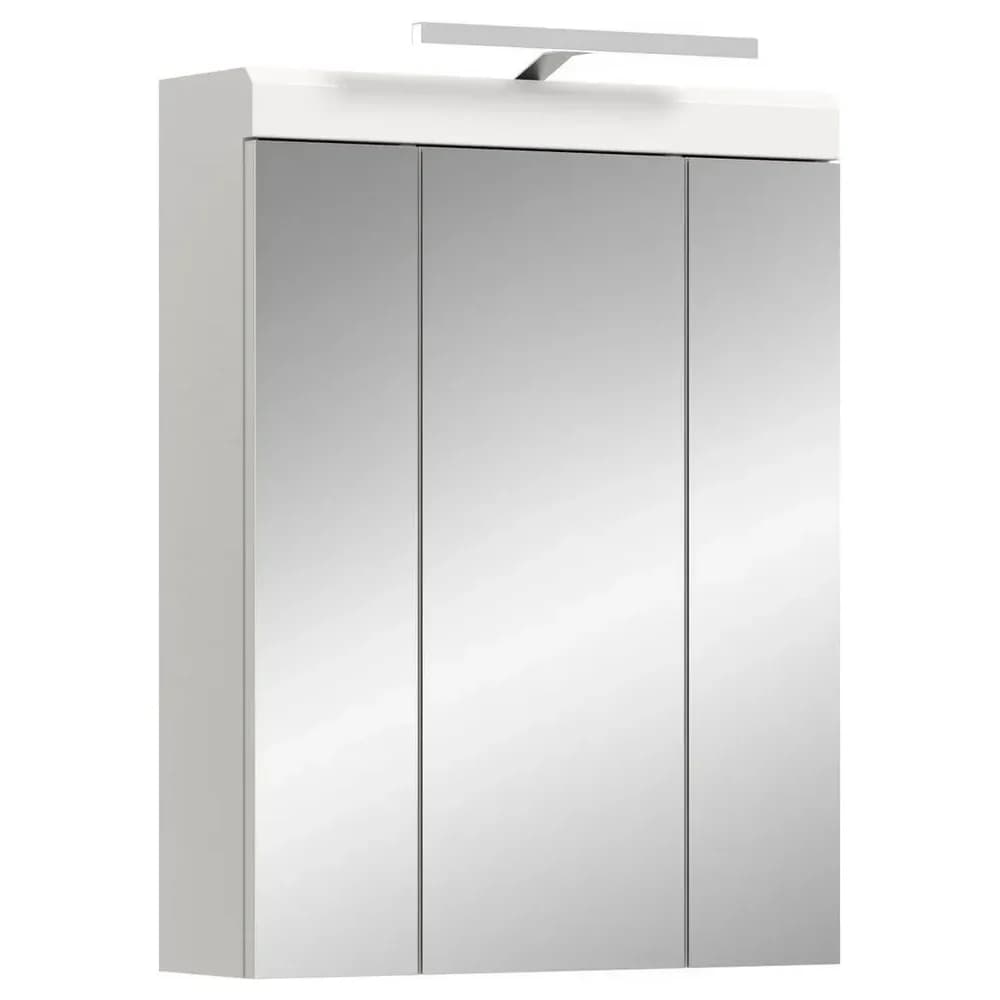 Spiegelschrank SCOUT Weiß Hochglanz ca. 60x79x18 cm