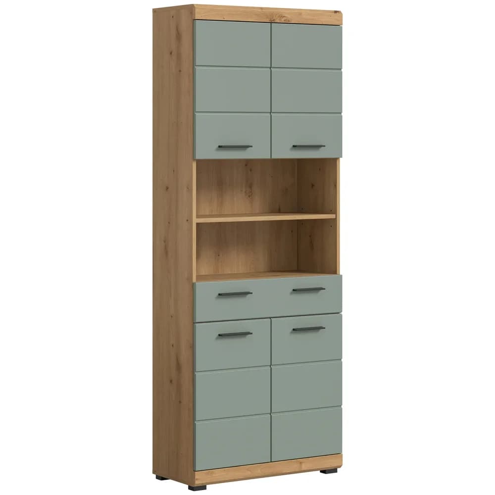 Hochschrank Scout ca. 74x191x31 cm Salbeigrün