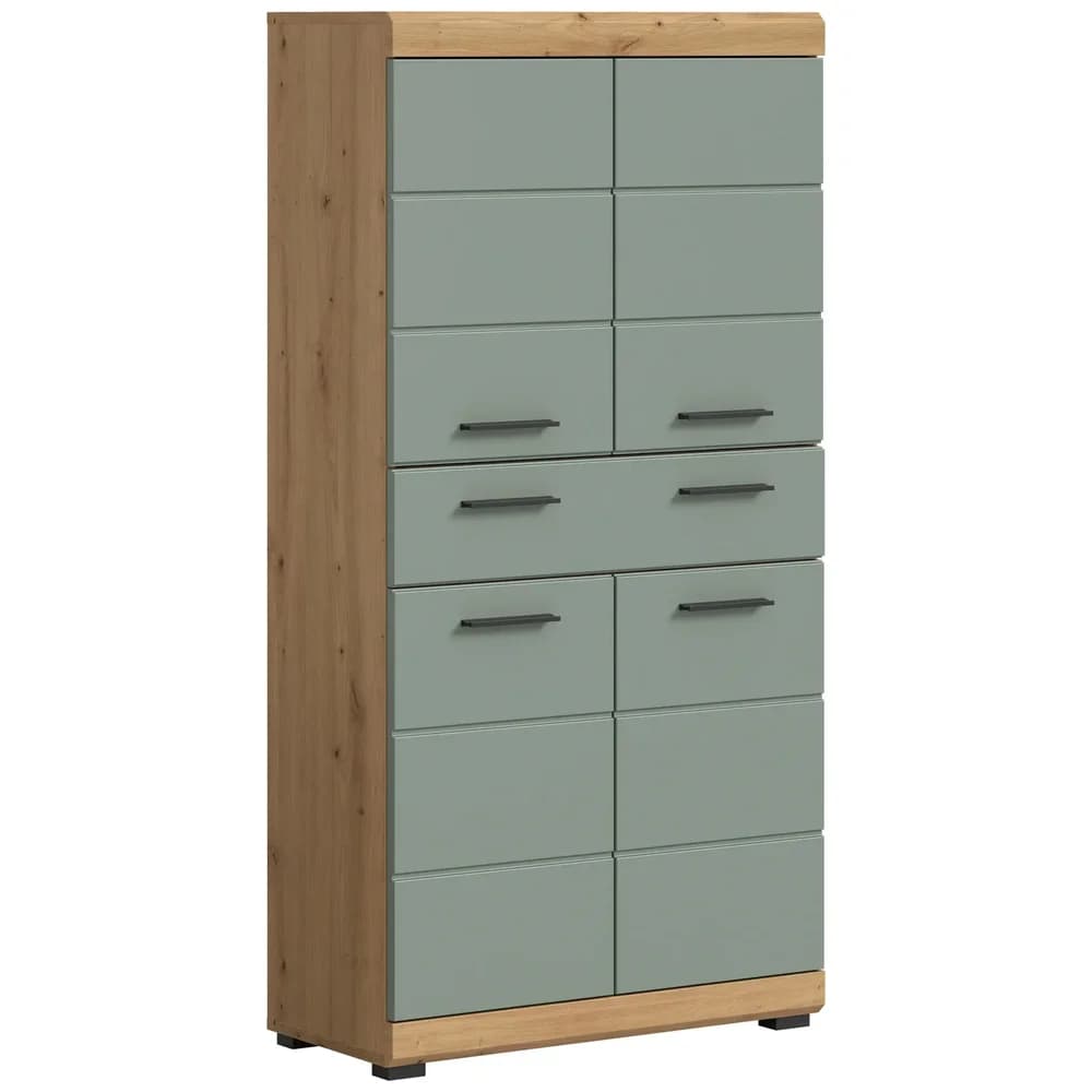 Midischrank Scout ca. 74x141x31 cm Salbeigrün