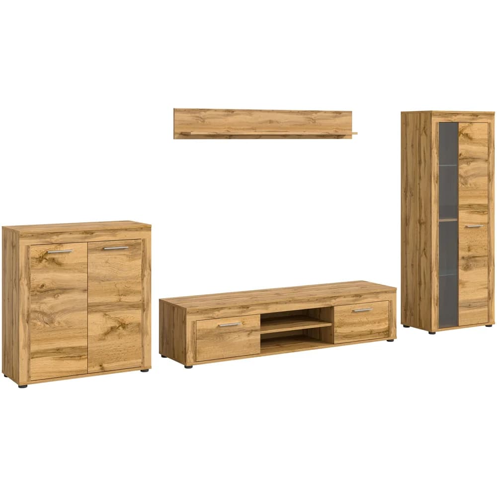 Ebuy24 Jam Regal J13 System Eiche Dekor.
