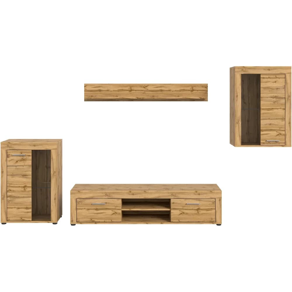 Ebuy24 Jam Regal J8 System Eiche Dekor.