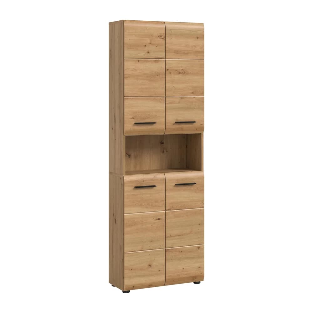 Hochschrank ¦ holzfarben ¦ Maße (cm): B: 60 H: 185