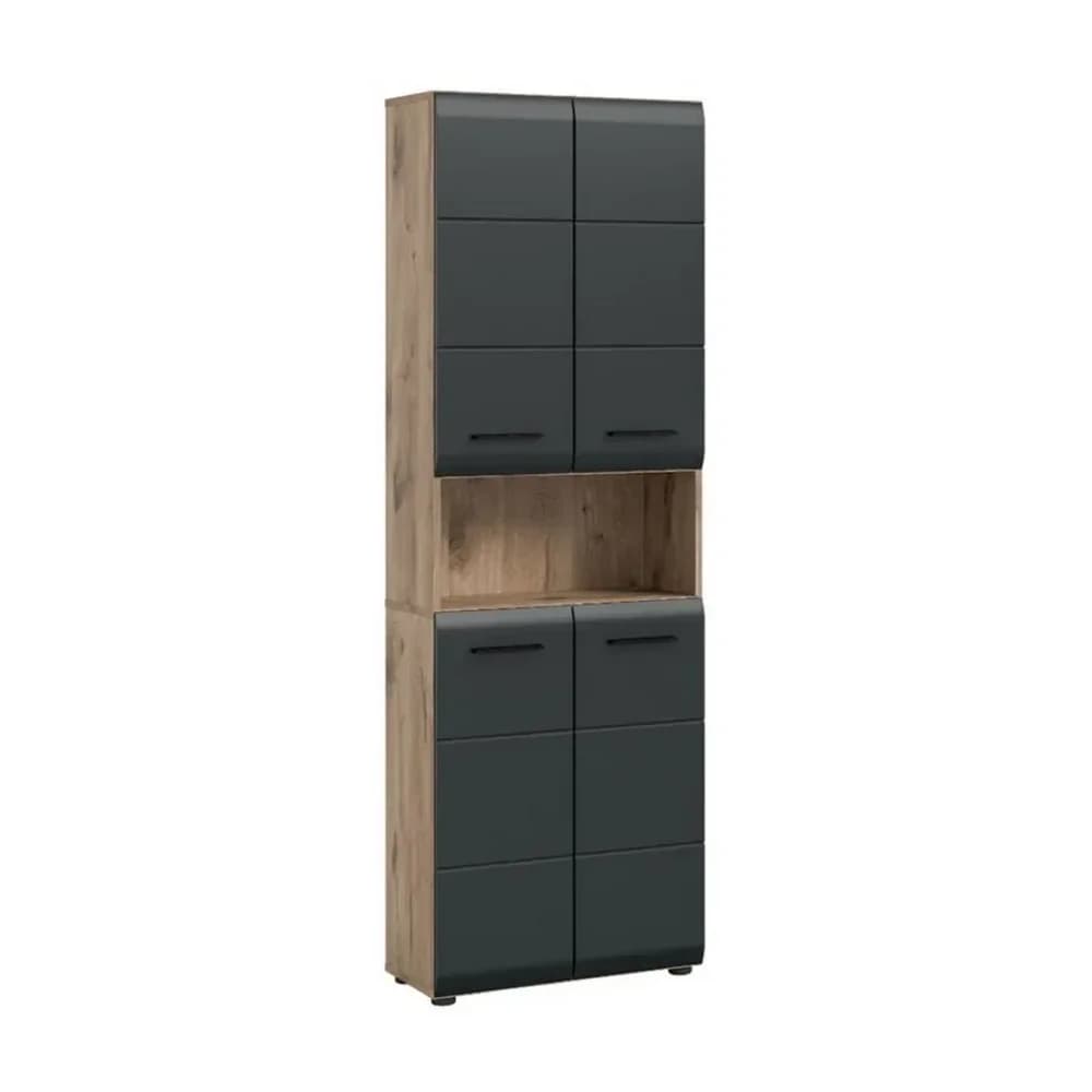 Hochschrank ¦ holzfarben ¦ Maße (cm): B: 60 H: 185