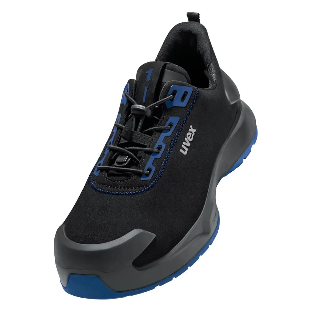 uvex Halbschuhe 1 x-craft S2 schwarz blau Weite 11 Gr. 49