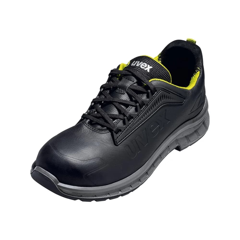 uvex Halbschuhe 2 trend S3S schwarz gelb Weite 11 Gr. 42