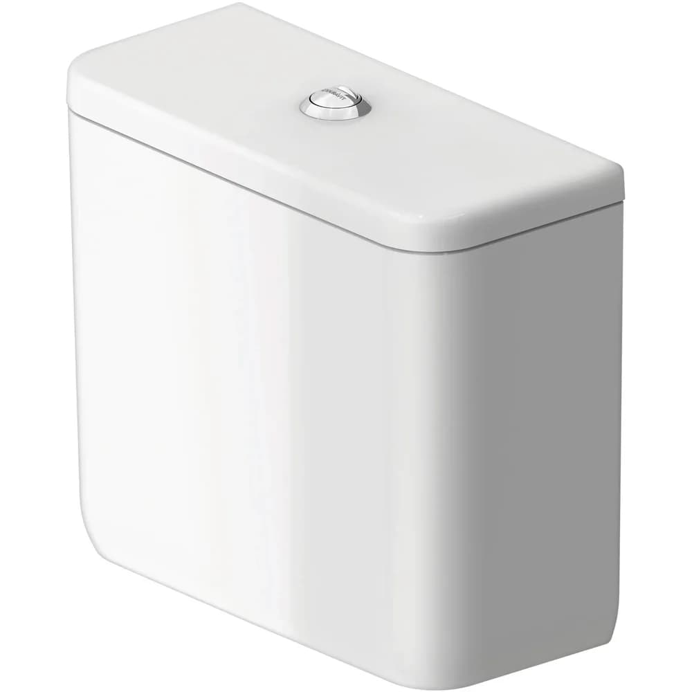 Duravit Spülkasten Qatego 40x18cm, 4,5/3 l, Anschl. unt li, we hgl
