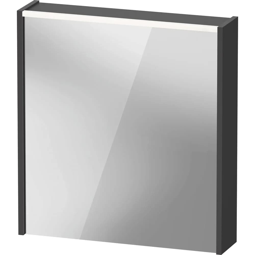 Duravit D-Code Spiegelschrank mit LED Beleuchtung 1 Tür, Türanschlag rechts DC7105R49490000