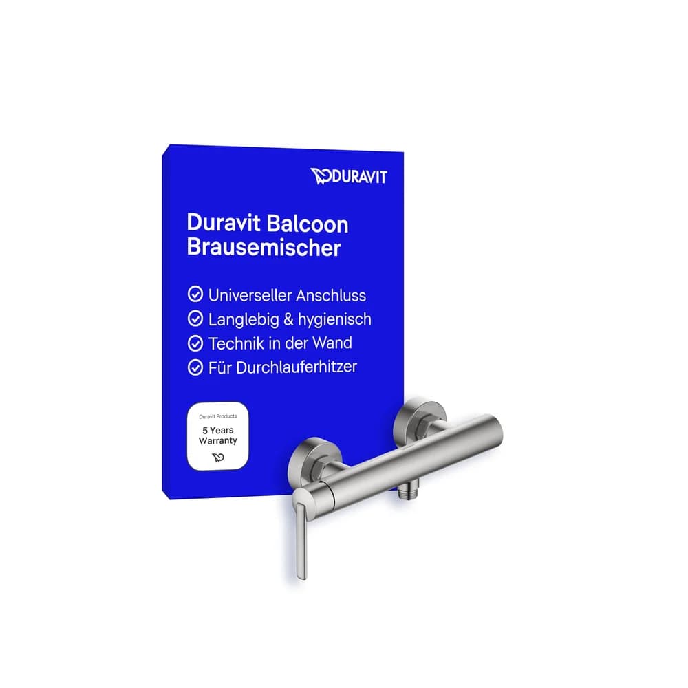 Duravit Balcoon Einhebel-Brausemischer, Aufputz BA4230000070
