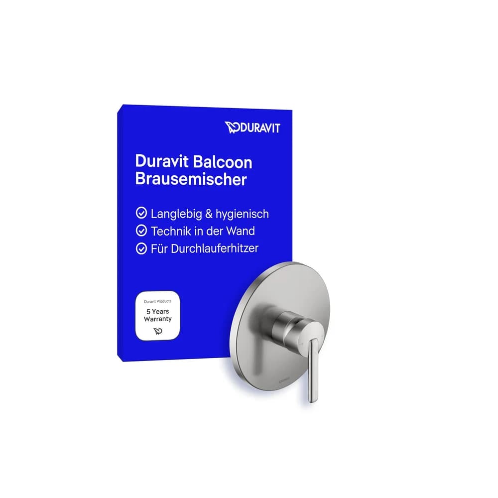 Duravit Balcoon Einhebel-Brausemischer, Unterputz BA4210010070