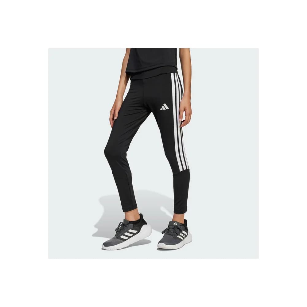 adidas Train Essentials 3-Streifen Leggings Mädchen JJ5036 - black/white 140