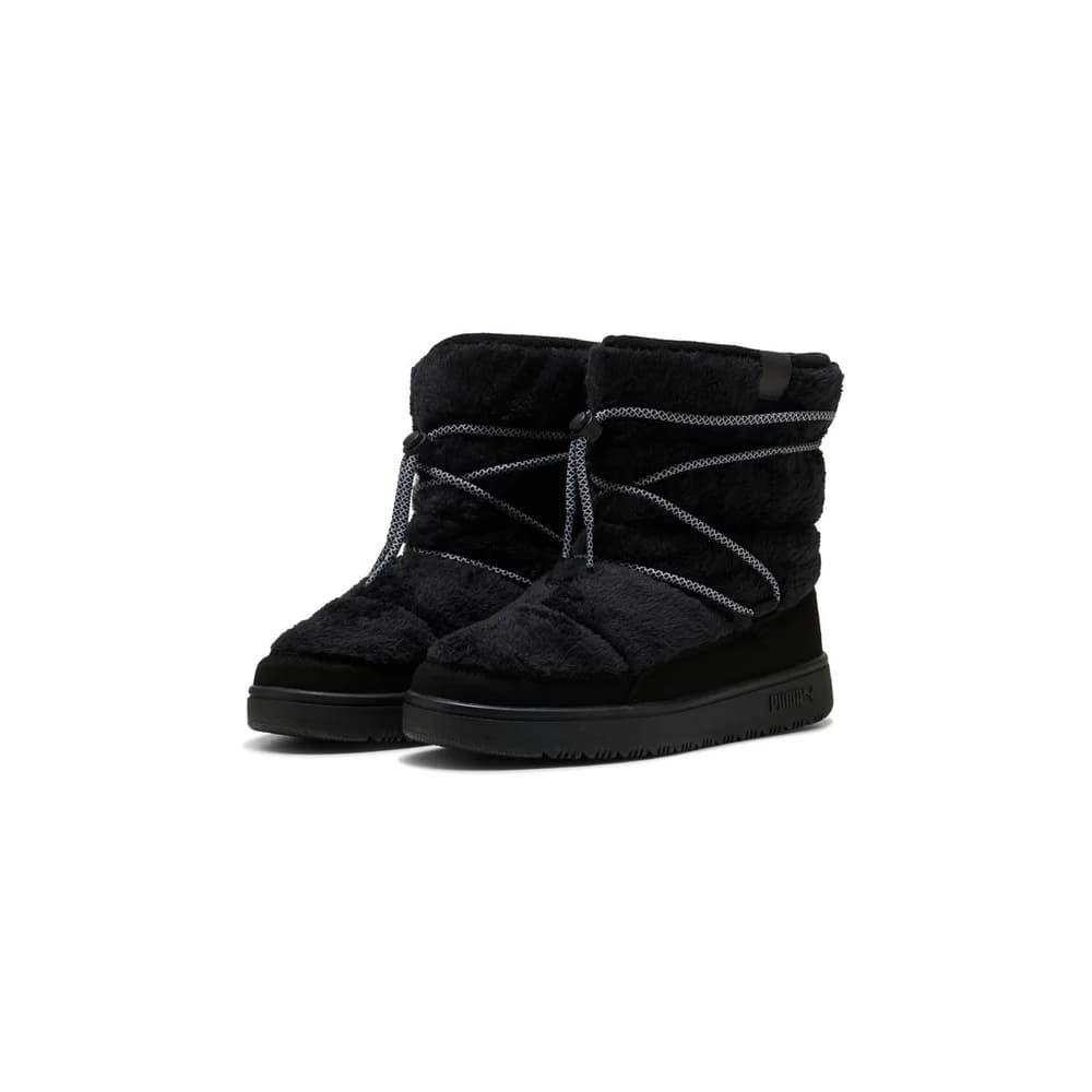 PUMA Snowbae Suede Winterstiefel Damen 01 - PUMA black/flat dark gray 40