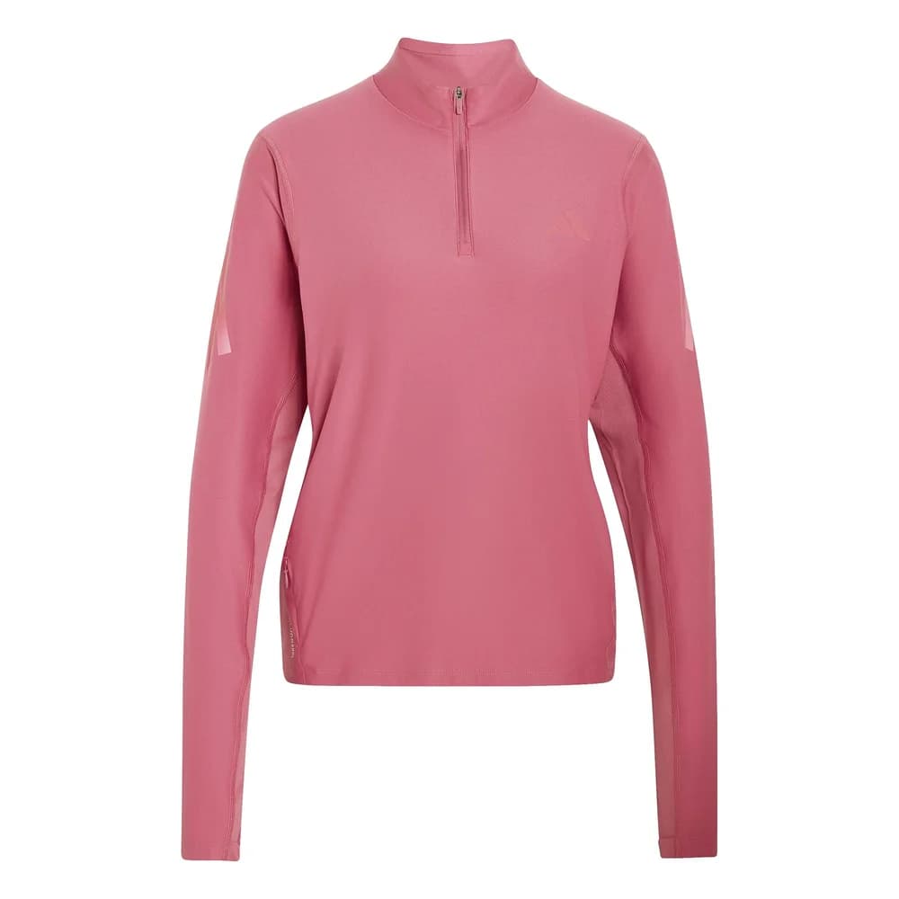 Adidas Damen adi365 Iconic Running Climacool Half Zip XL rosa