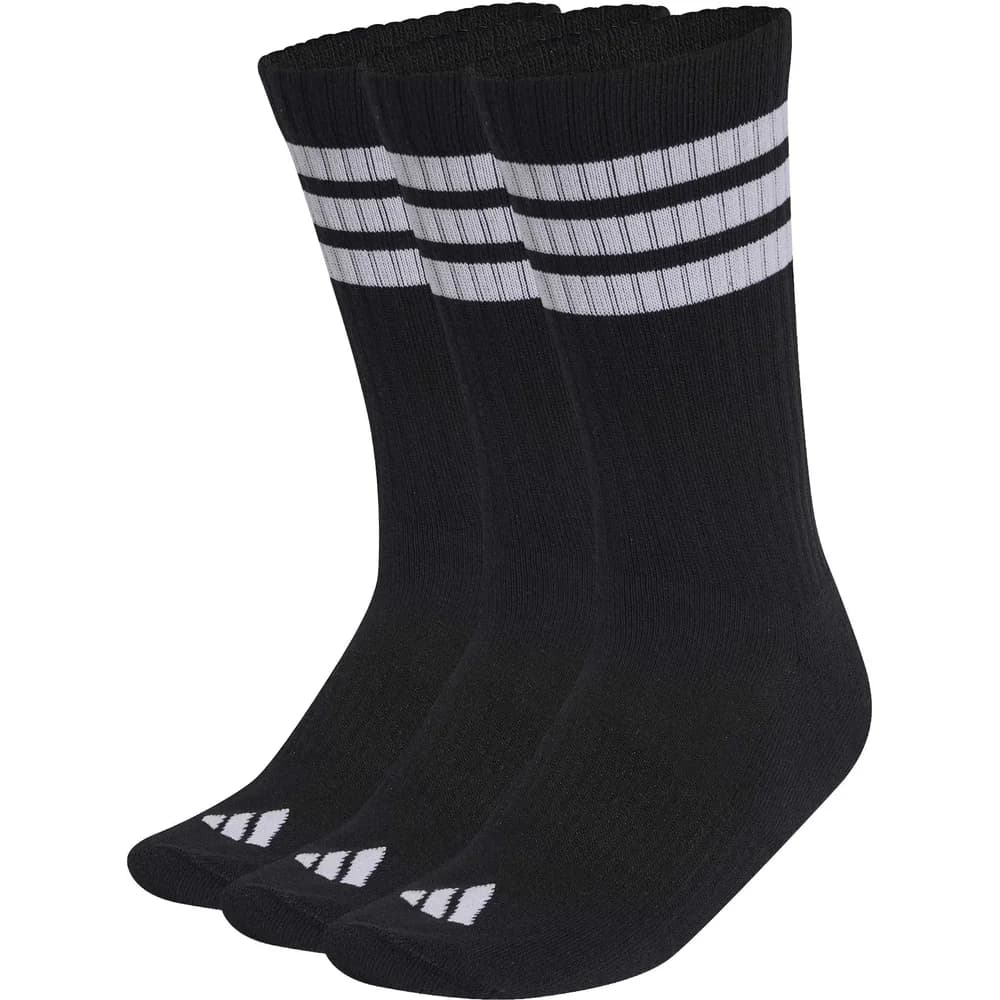 adidas Crew Socken 3er Pack - schwarz/weiß - 43-45