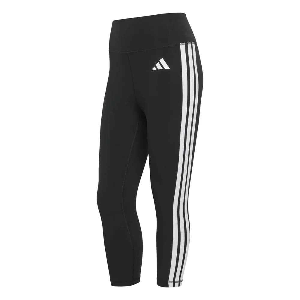 adidas Optime Essentials Workout 3-Streifen 3/4-Leggings Damen KE6062 - black/white S