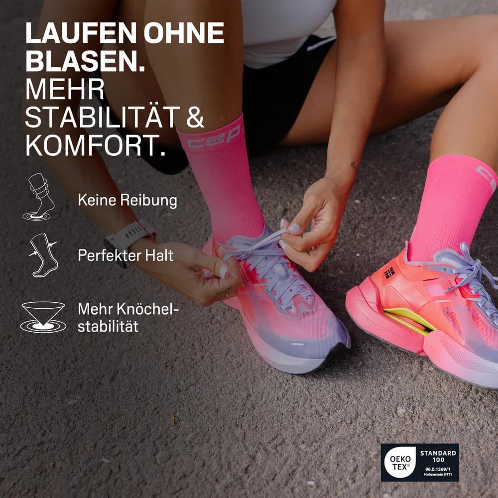 CEP Run Socks, Mid Cut, 5.0, Women black (301) IV