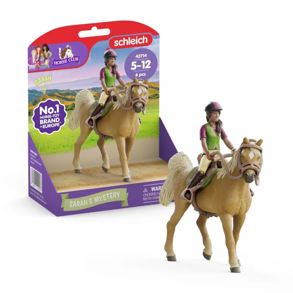 Schleich 42714 - Horse Club - Sarah & Mystery