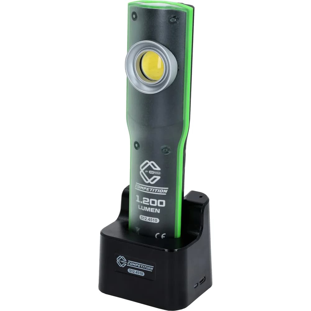 KS Tools Arbeitsleuchte COMPETITION LED-Arbeitsleuchte, dimmbar, 1200 Lumen, 512.4510