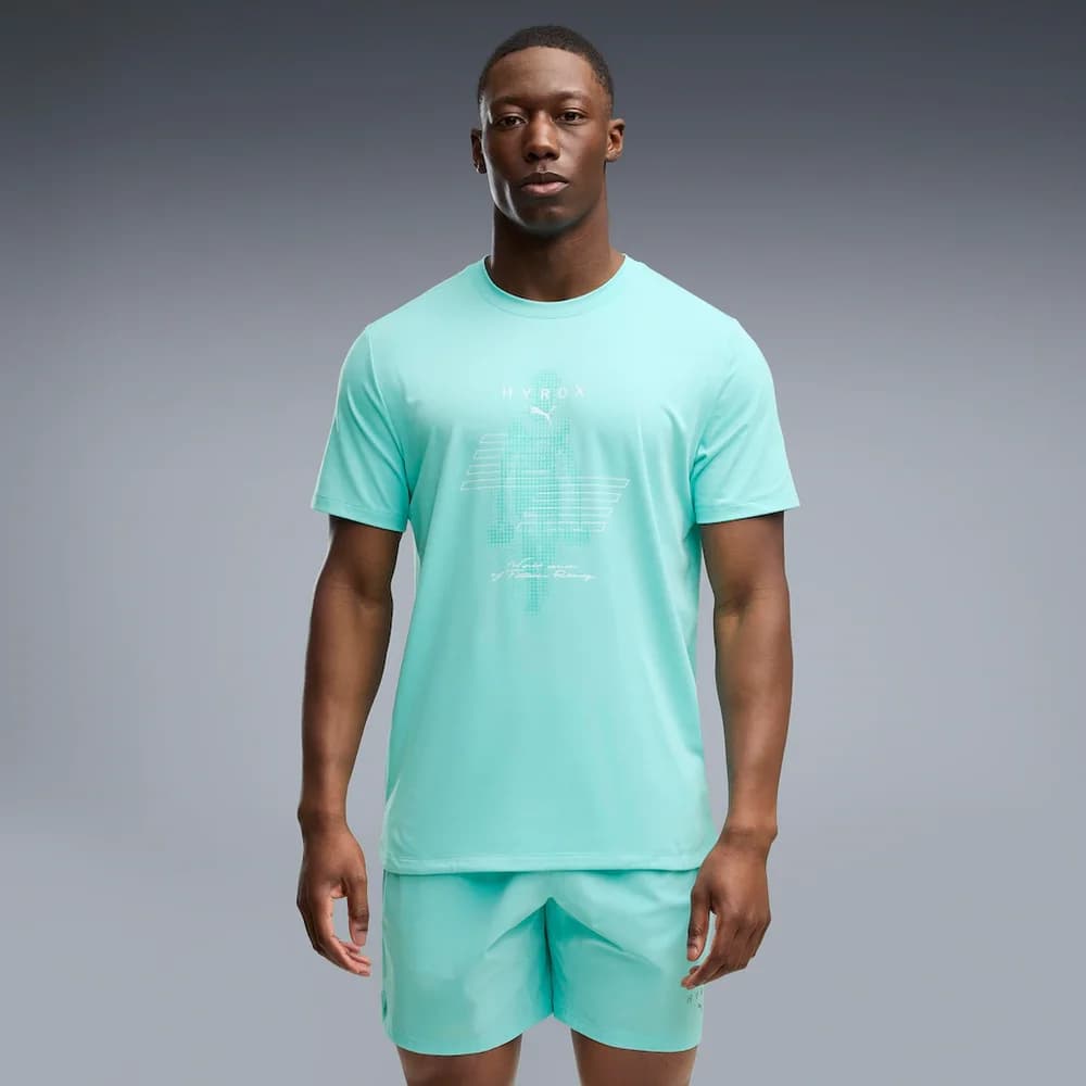 Puma Herren X Hyrox Cloudspun Tee grün
