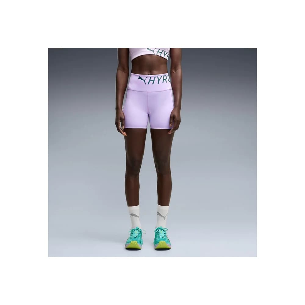 Puma Damen x Hyrox 4" Short Tight lila