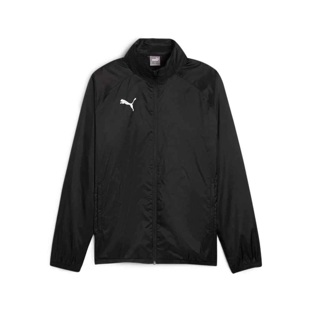 Puma teamGOAL Allwetterjacke Herren - schwarz/weiß - L