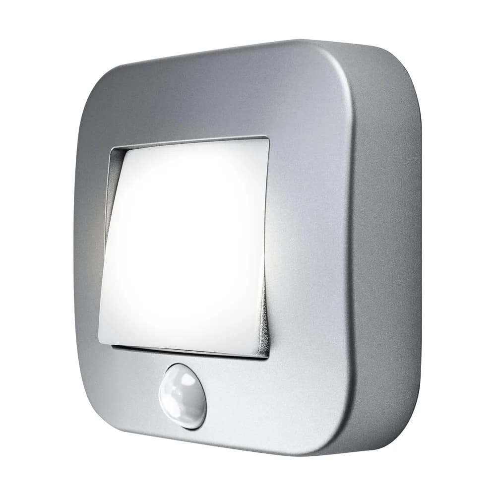 OSRAM LED-Außenleuchte mit Bewegungsmelder NIGHTLUX silber