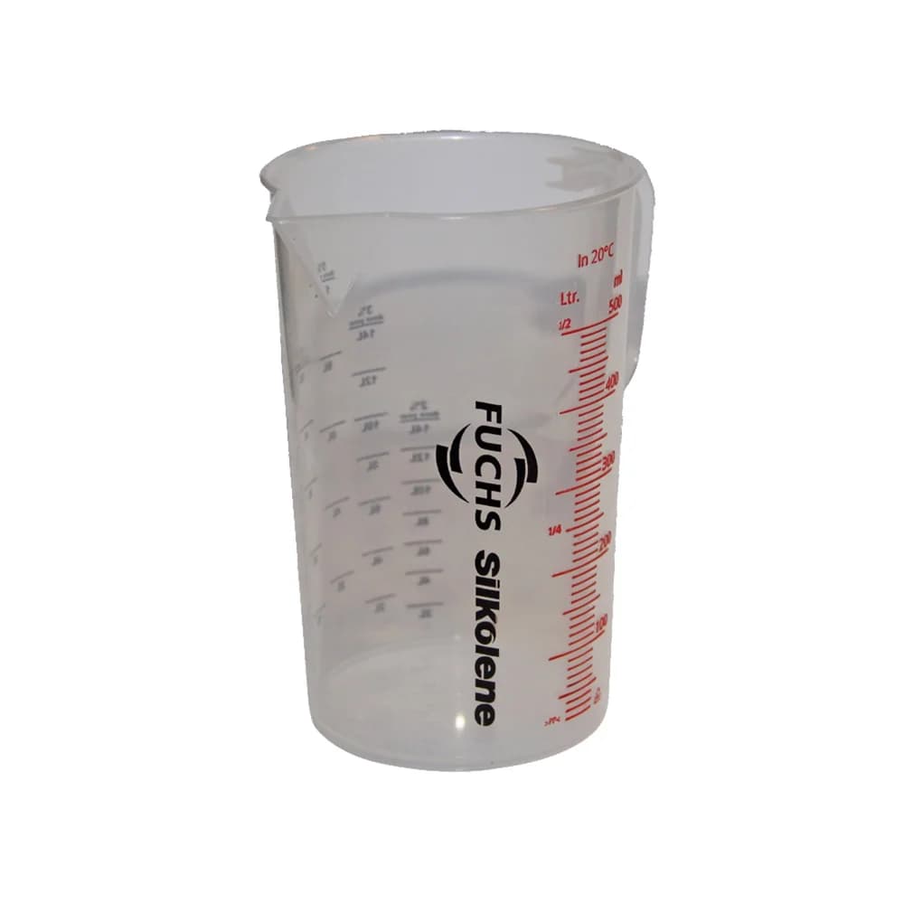 Pressol Messbecher Polypropylen 0,5l transparent