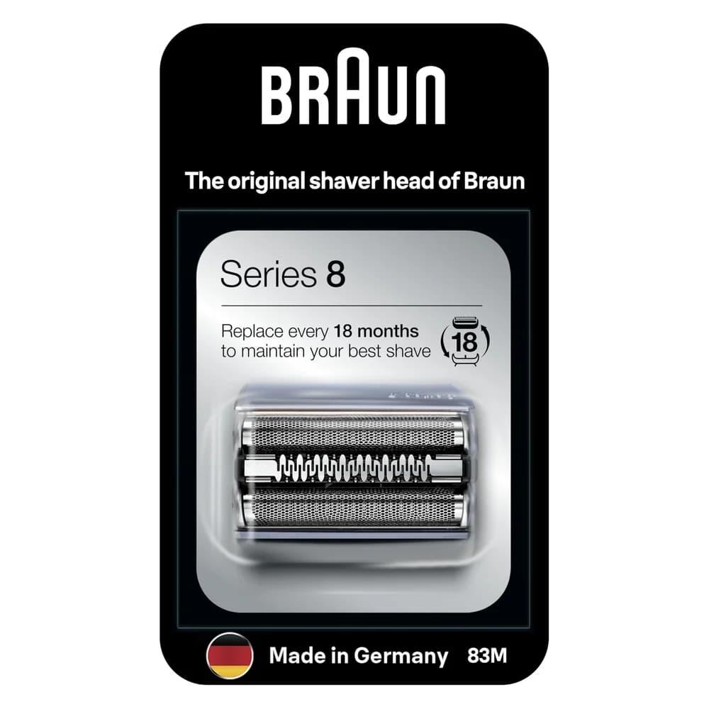 BRAUN Ersatzscherkopf 83M silber