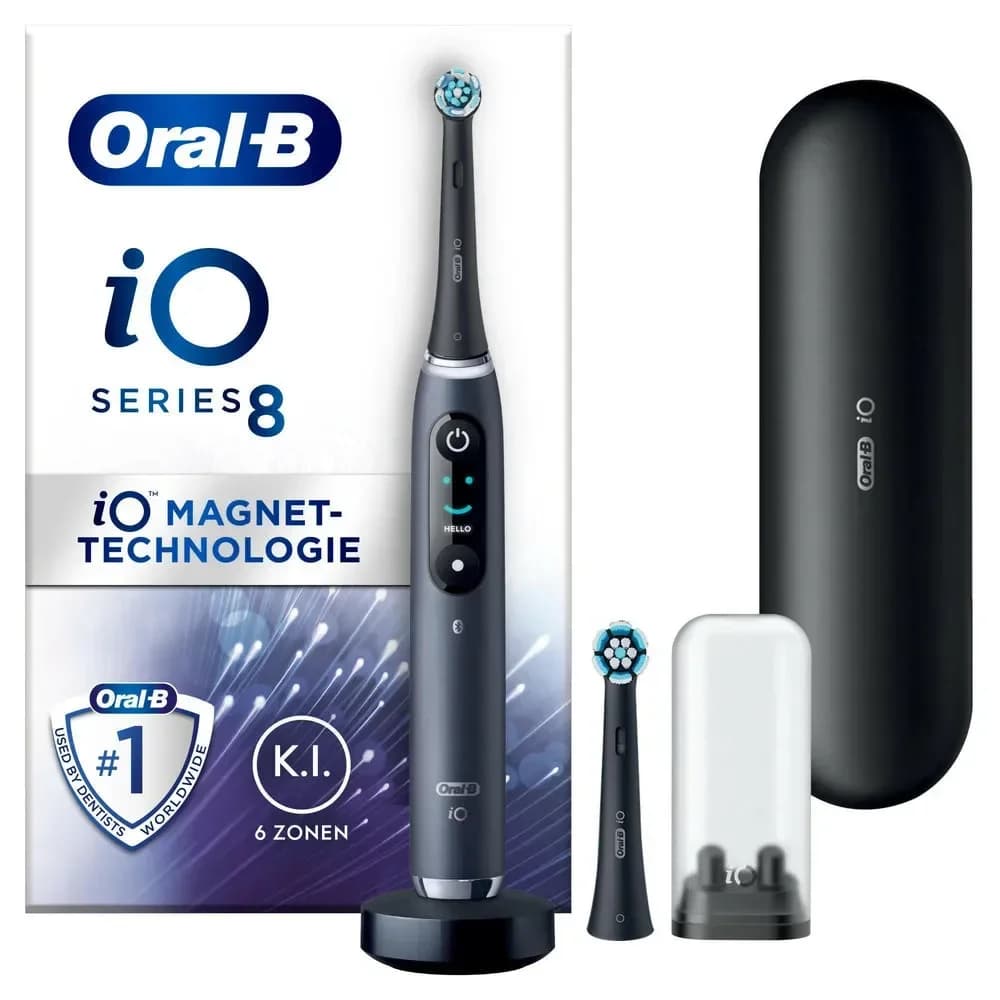 Braun Oral-B iO Series 8N Black elektrische Zahnbürste