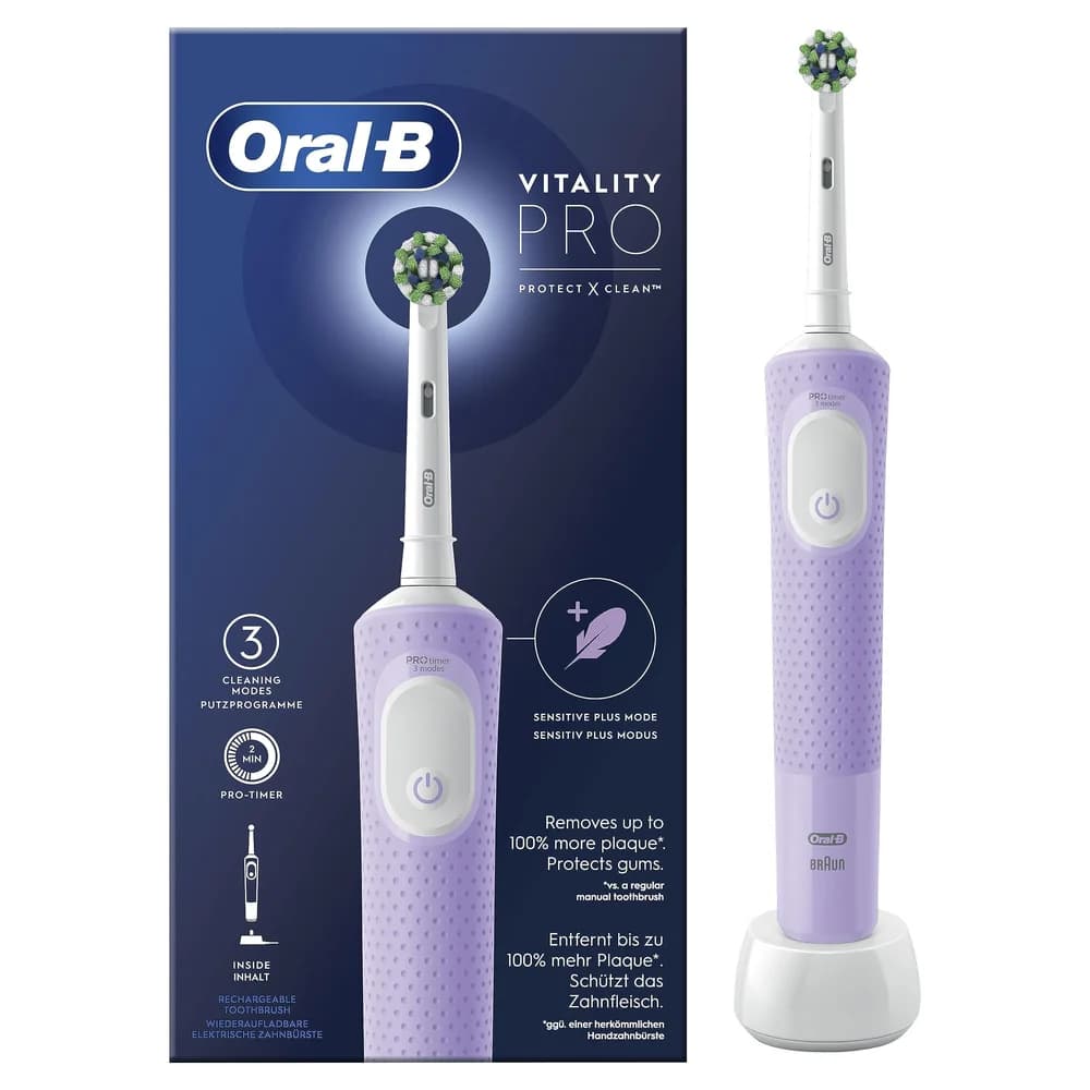 Oral-B Elektrische Zahnbürste lila