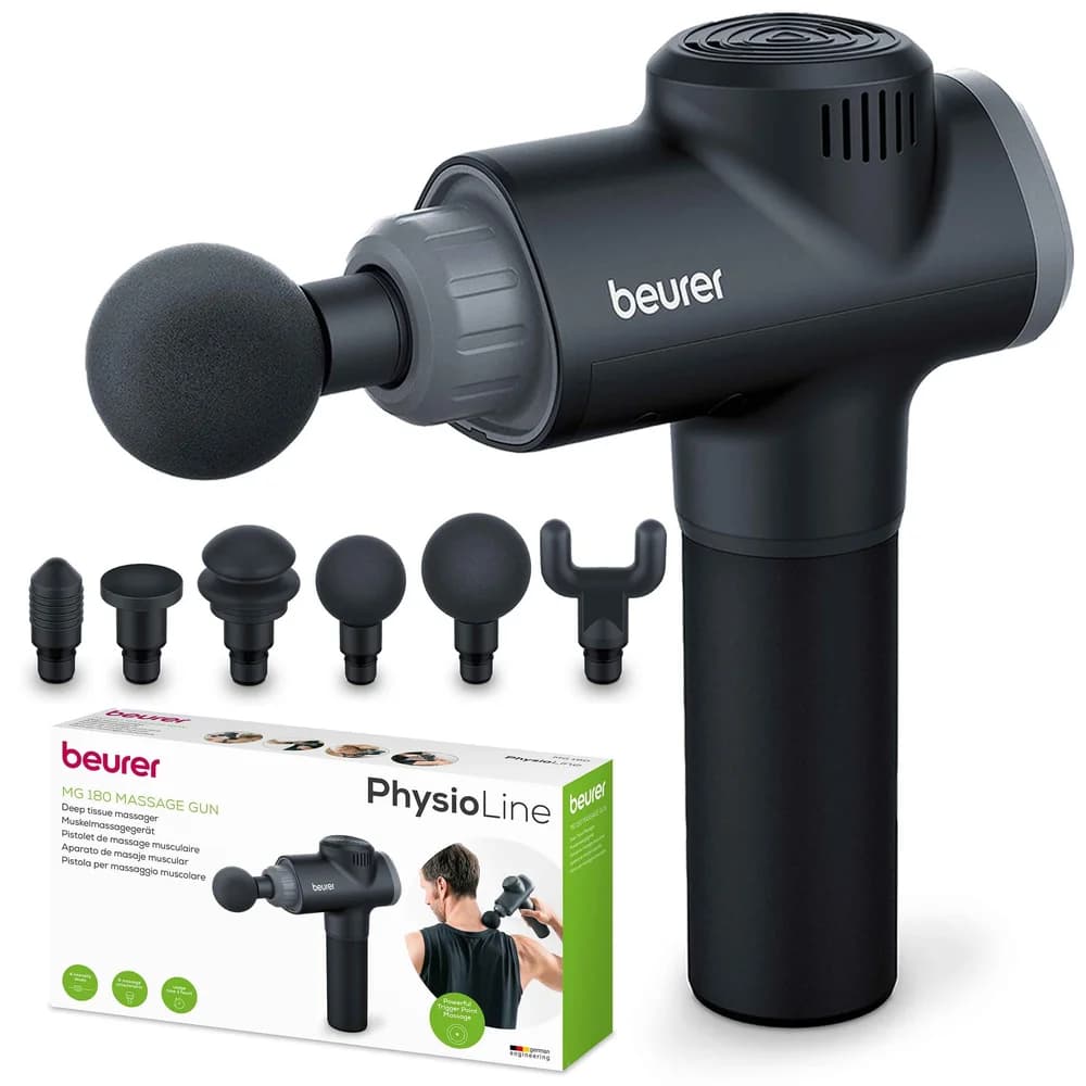 beurer MG 180 Massage GUN Muskelmassagegerät Schwarz