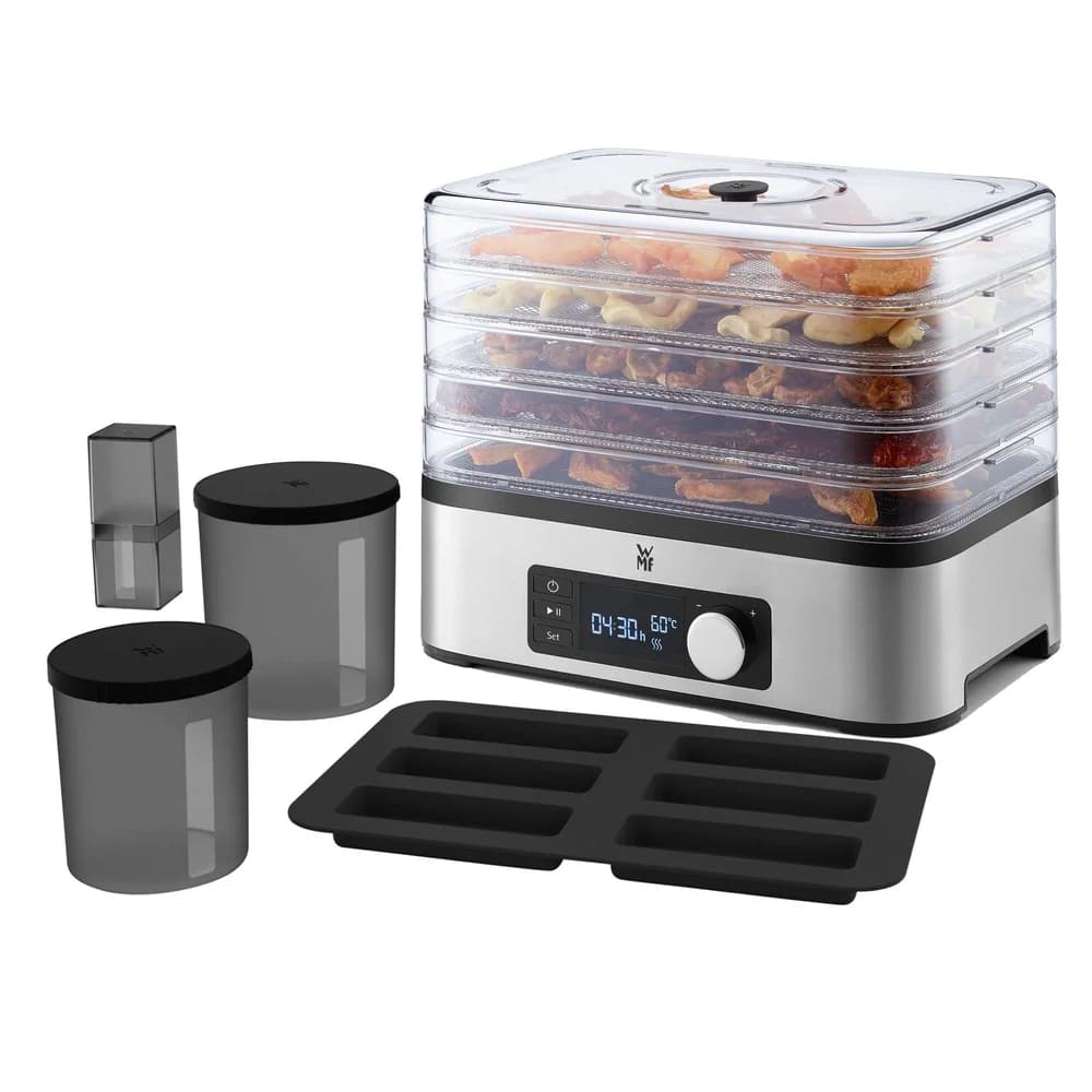 WMF Dörrautomat KÜCHENminis® 220 W, Snack to go silberfarben