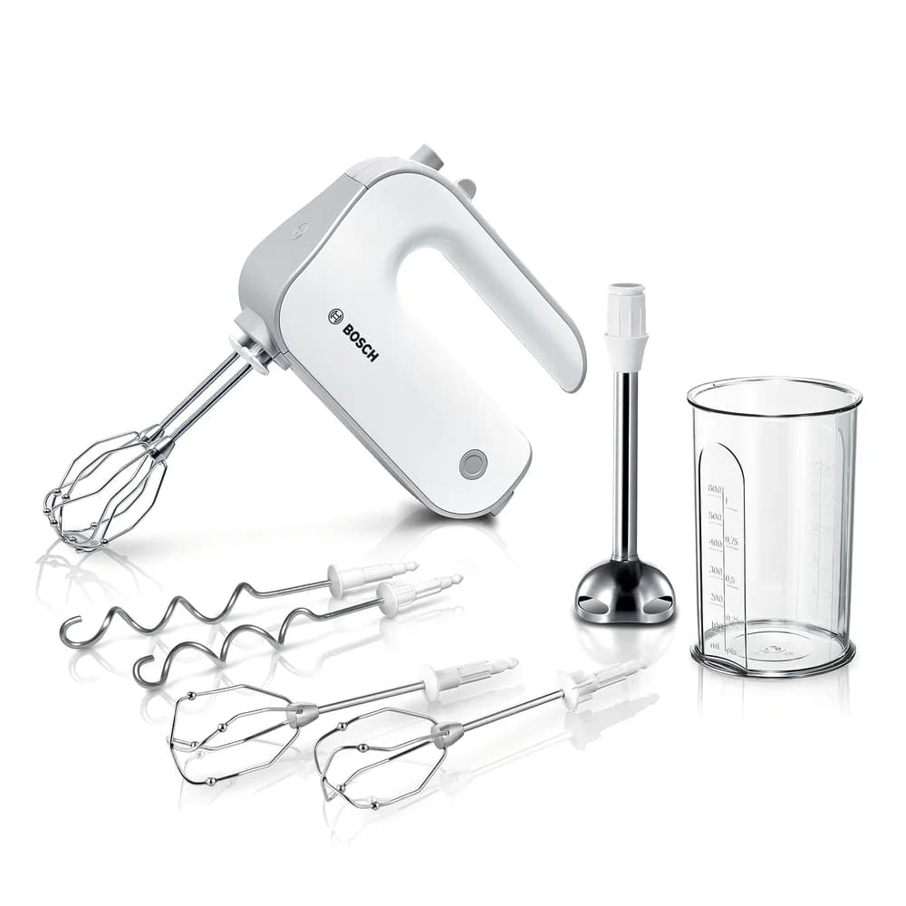 Bosch MFQ4075DE - Handmixer - 550 W - Weiß/Silber