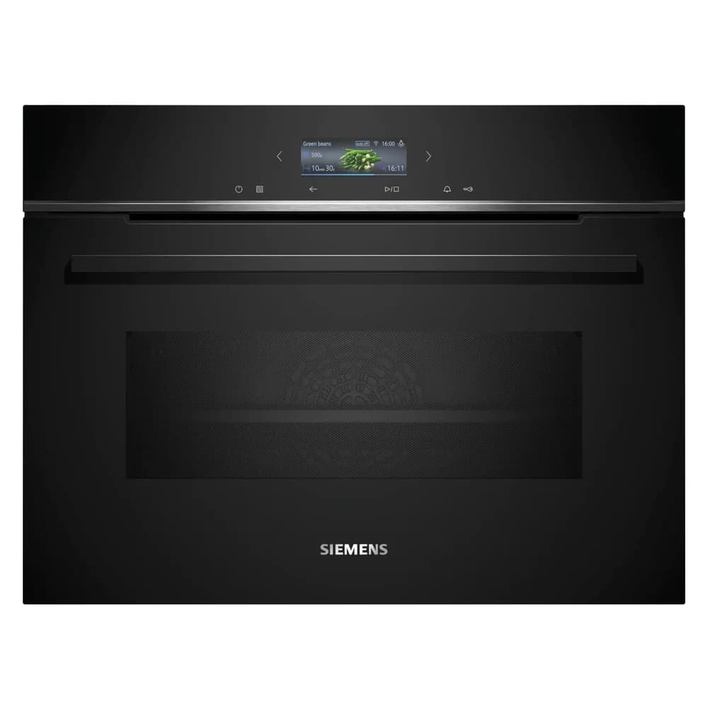 Siemens CM724G1B1 iQ700 Einbau-Kompaktbackofen mit Mikrowellenfunktion