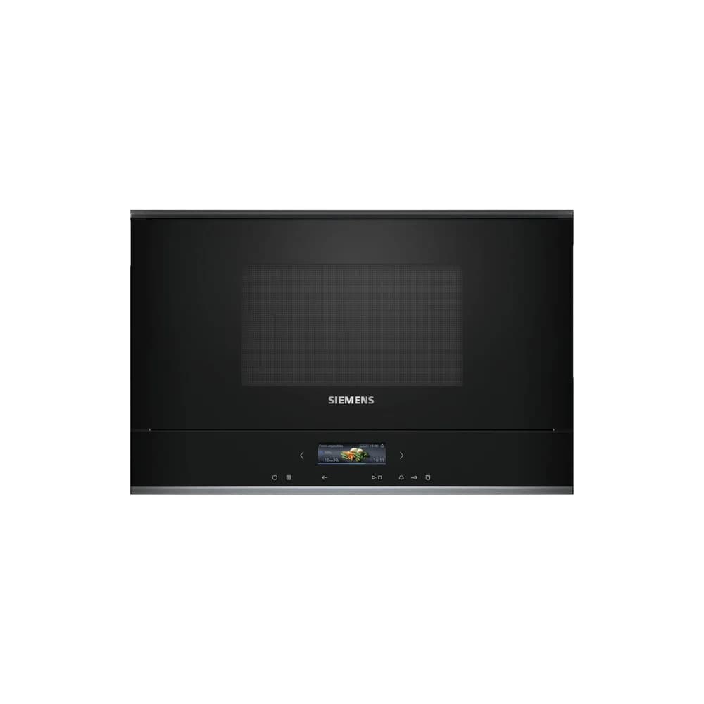Siemens BF722R1B1 iQ700 Einbau-Mikrowelle schwarz