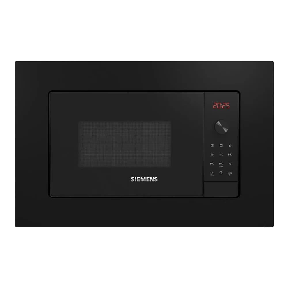 Siemens iQ300 BE623LMB3 Einbau-Mikrowelle Schwarz, Edelstahl