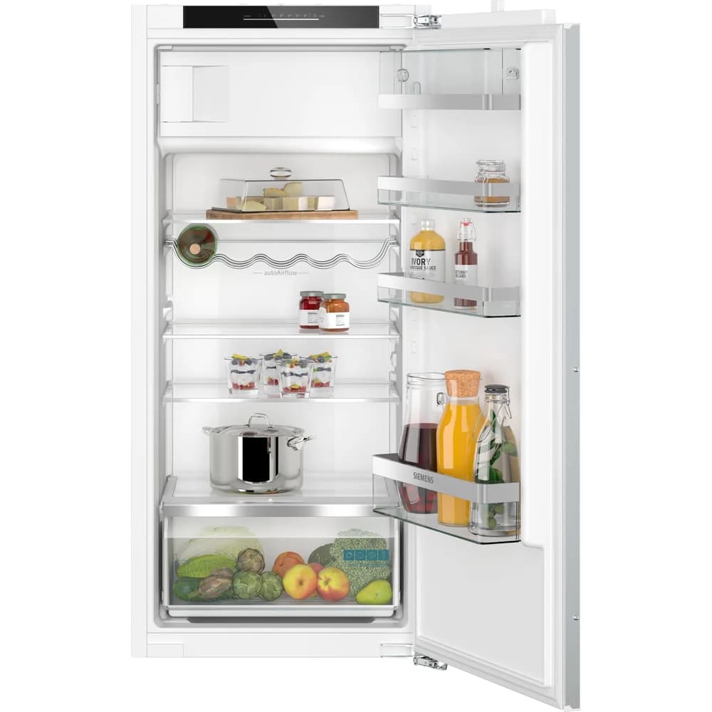 SIEMENS KI42LADD1 iQ500 Einbaukühlschrank (187 l, D, 1221 mm hoch, Weiß)