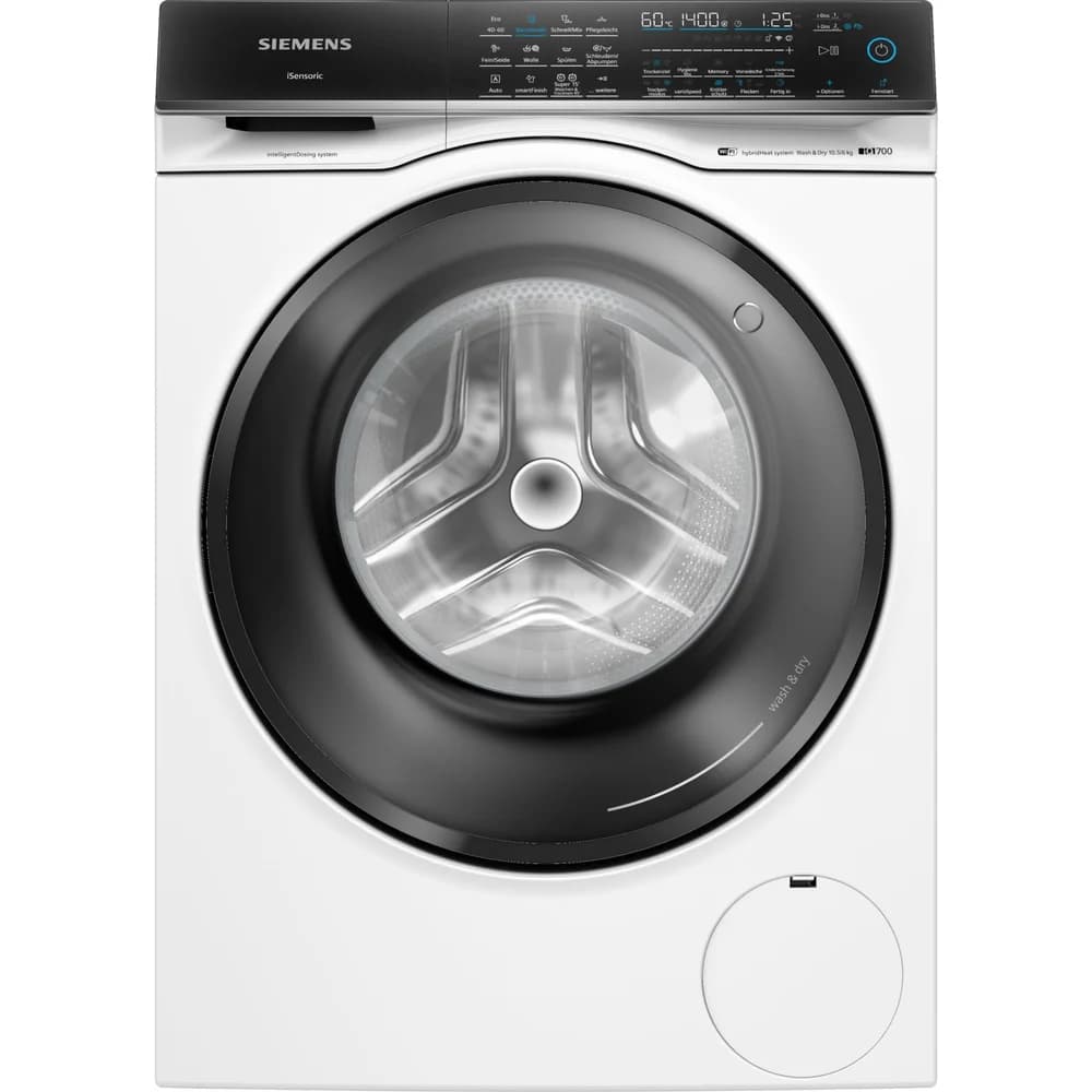 SIEMENS WN54C2A40 iQ700 Waschtrockner (10,5 kg / 6 kg, 1390 U/Min.)
