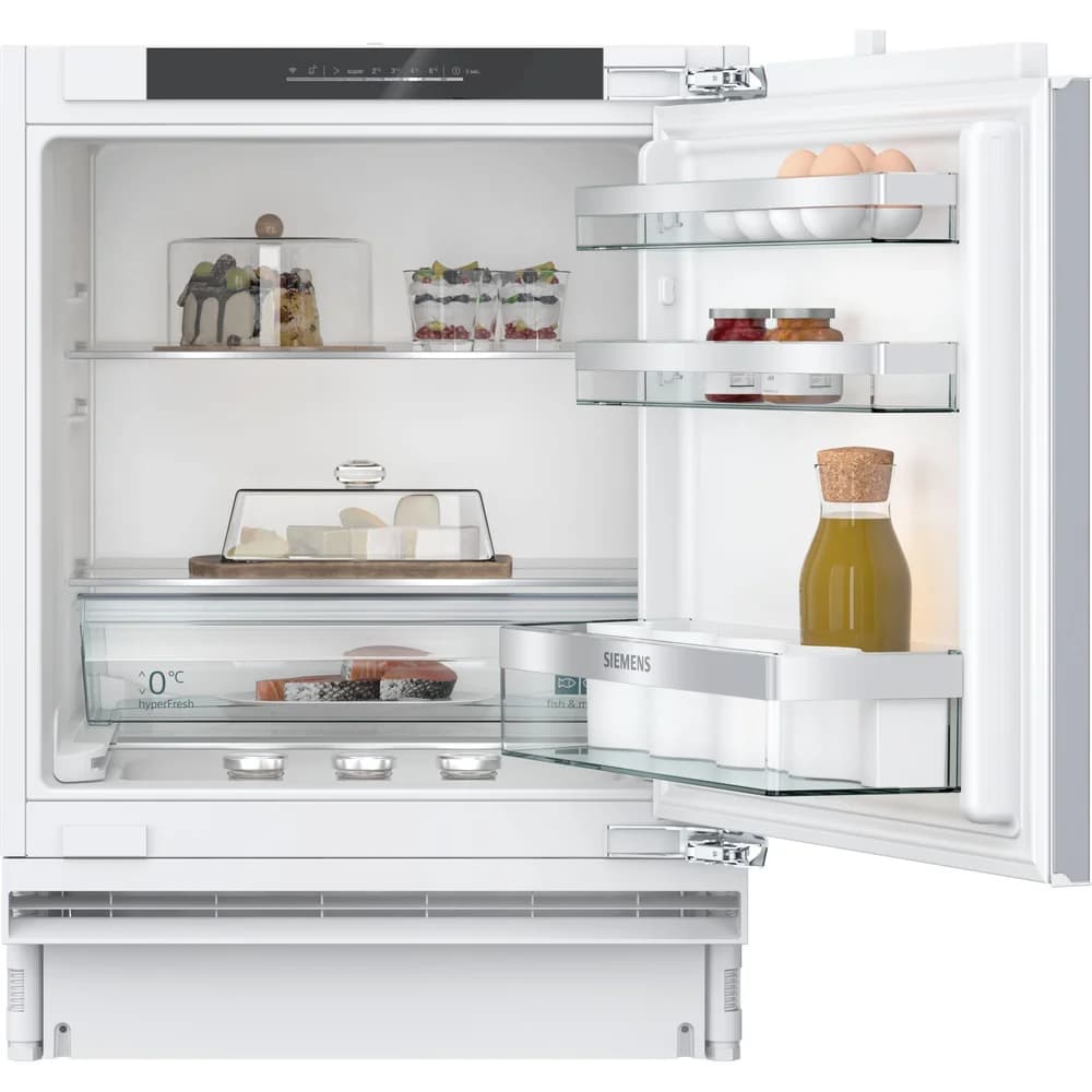 Siemens KU21RADE0, iQ500, Unterbau-Kühlschrank, 82 x 59.8 cm, Flachscharnier mit Softeinzug
