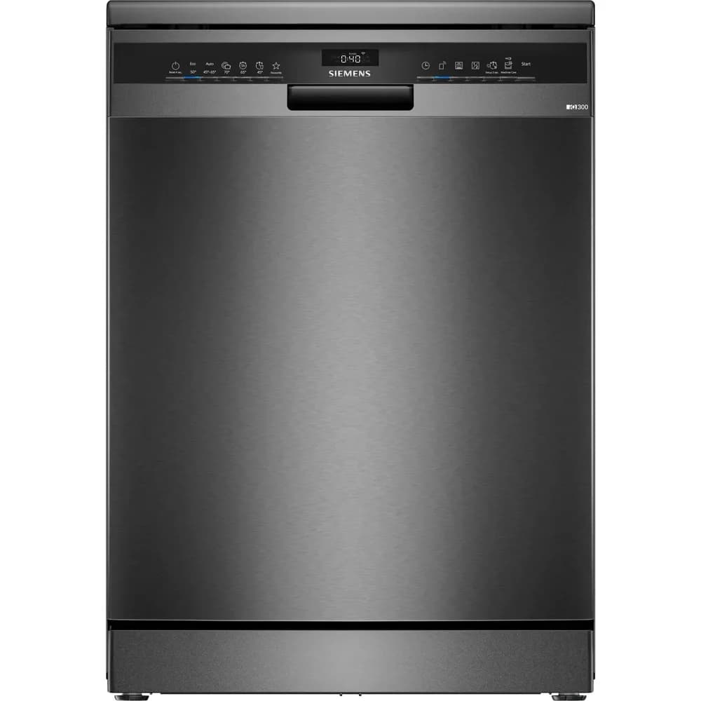 Siemens SN23EC03ME: Einbau-Geschirrspüler mit varioSpeed und iSensoric, black inox