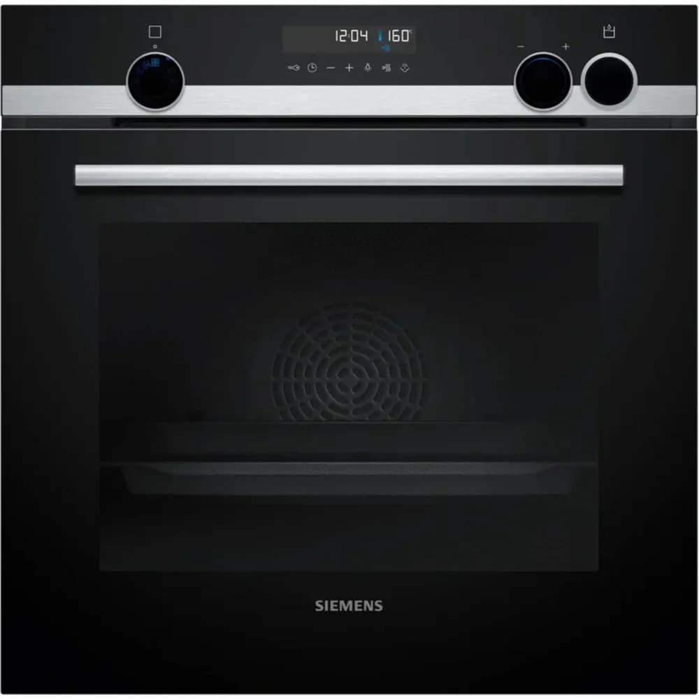 Siemens iQ500, Einbau-Backofen mit Dampfunterstützung, 60 x 60 cm, Edelstahl HR578GFS7F