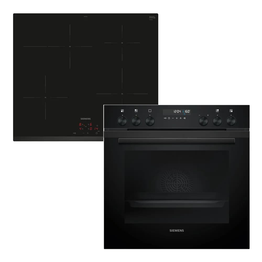 SIEMENS PQ522IAAB (HE278GBB4+EI631CFB1E), Einbauherdset (Induktionskochfleld, A+, 71 l)