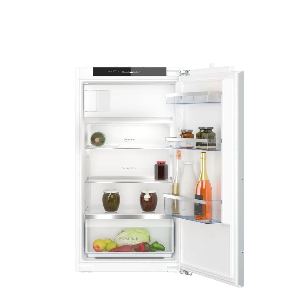 Neff N 50, KI2322FE0 Einbau-Kühlschrank mit Gefrierfach, 102.5 x 56 cm, Flachscharnier