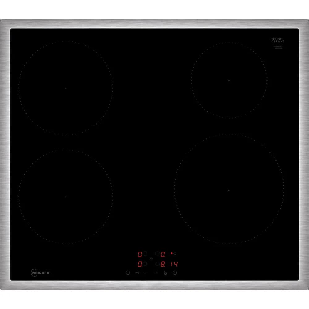 Neff T46SBE1L0, N 50, Induktionskochfeld, 60 cm, Mit Rahmen aufliegend