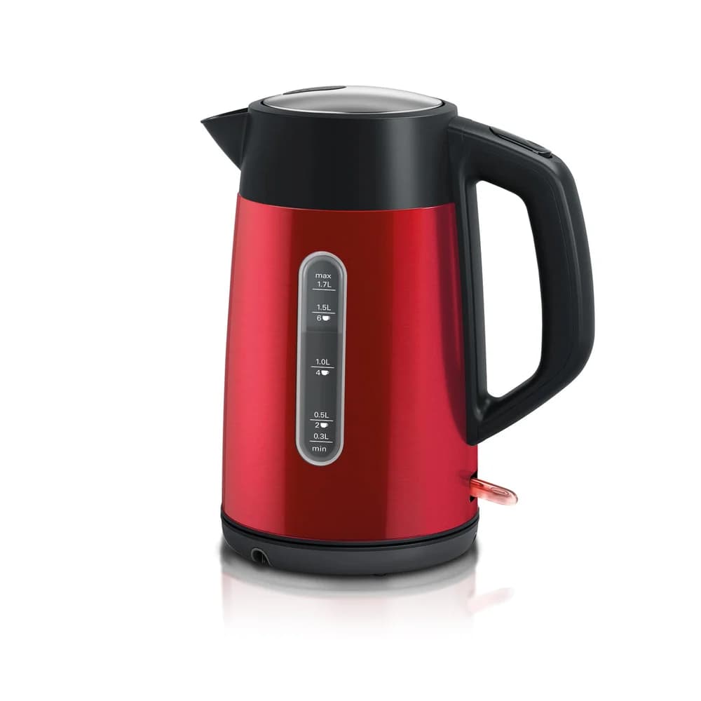 Bosch TWK4P434 Wasserkocher 1,7 l 2400 W Schwarz, Rot