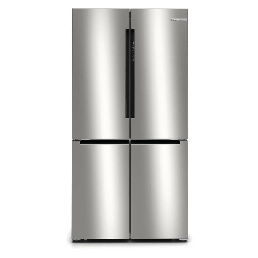 Bosch Serie 4 KFN96VPEA, Freistehend, French door, Edelstahl, 605 l, SN-T, C - Silber